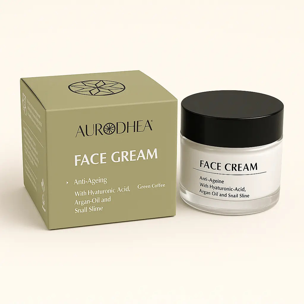CREME VISAGE ANTI-ÂGE À LA BAVE D’ESCARGOT – EFFET LIFTING NATUREL & PEAU RÉGÉNÉRÉE