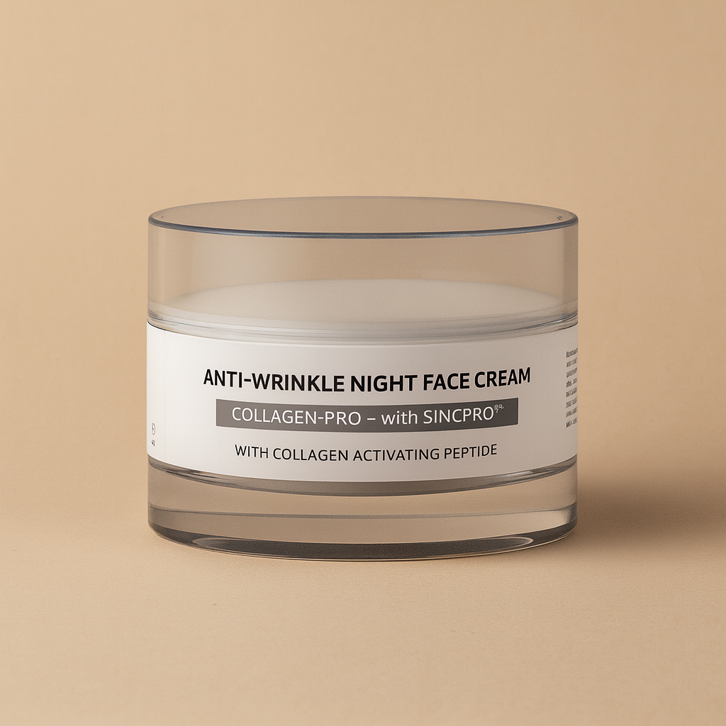 PEPTILUX CRÈME DE NUIT COLLAGEN PRO – RÉPARATION NOCTURNE, ANTI-RIDES & BOOSTER DE COLLAGÈNE