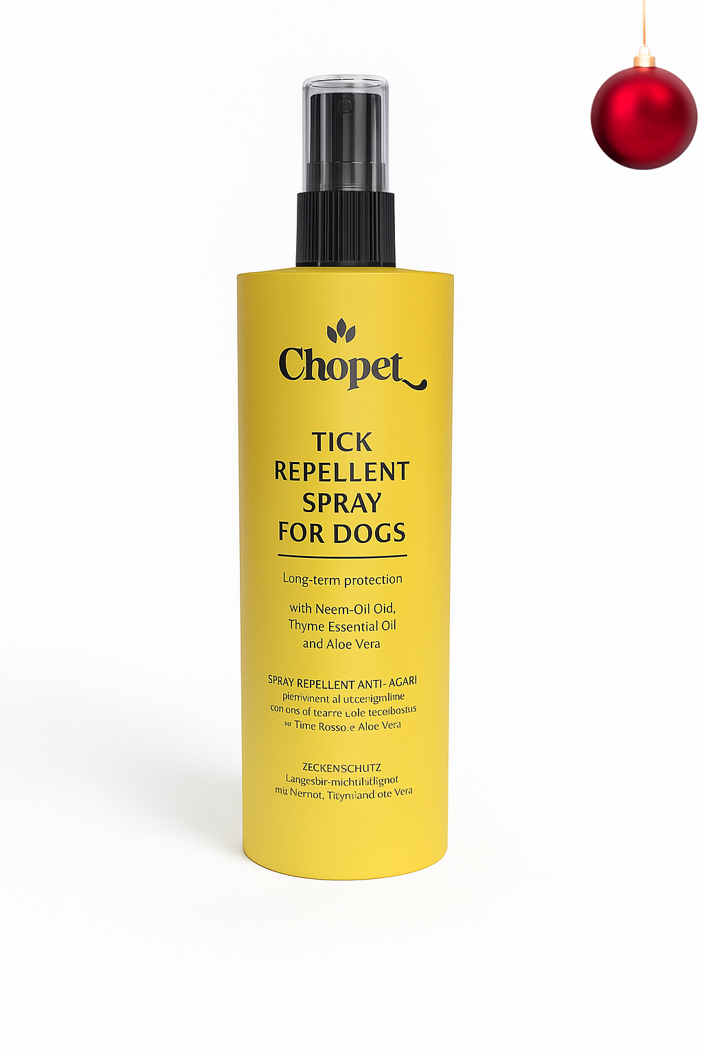 SPRAY REPULSIF ANTI-TIQUES POUR LES CHIENS - 150 ML