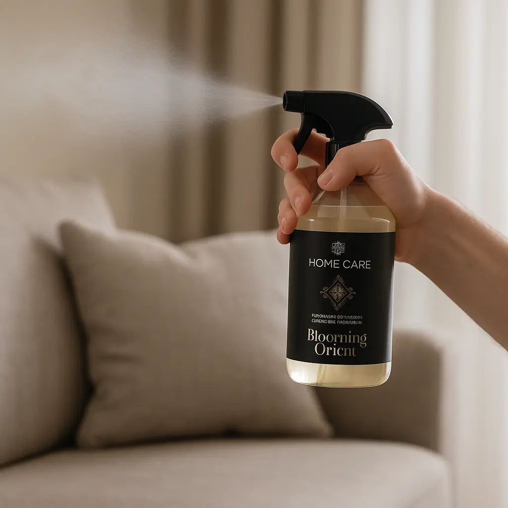 DIFFUSEUR SPRAY POUR PIÈCES ET TISSUS – FRAÎCHEUR IMMÉDIATE & BIEN-ÊTRE DURABLE