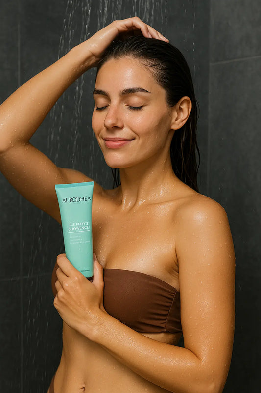 GEL DOUCHE ICE EFFECT – FRAÎCHEUR TONIFIANTE & JAMBES LÉGÈRES AU MENTHOL