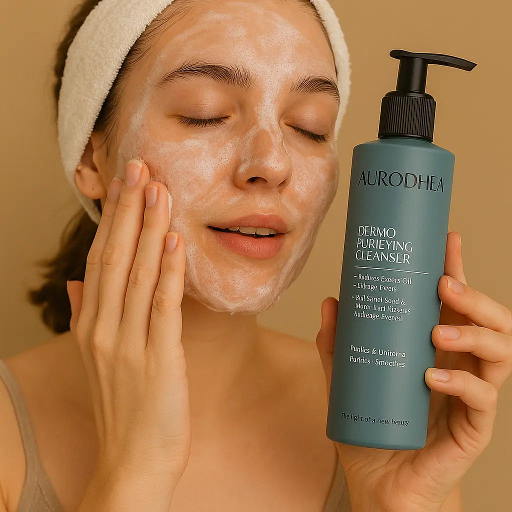 NETTOYANT DERMO-PURIFIANT ANTI-ACNÉ – SÉBO-RÉGULATEUR, DÉTOXIFIANT & ÉCLAT VISAGE
