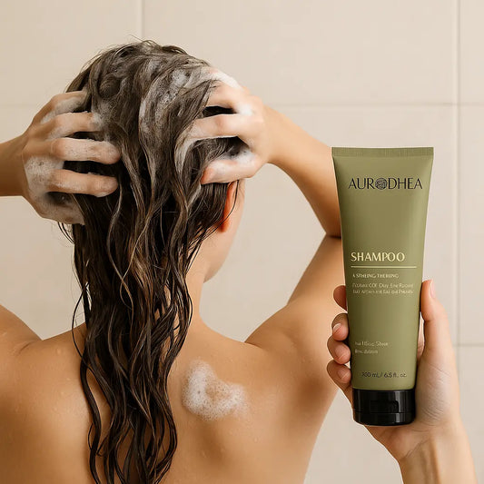 SHAMPOING À LA BAVE D’ESCARGOT – FORTIFIANT, APAISANT & CHEVEUX DOUX ET BRILLANTS