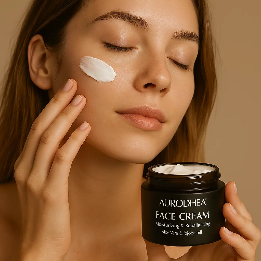 CREME VISAGE À L’ALOE VERA – HYDRATATION, PROTECTION & ACTION ANTI-ÂGE NATURELLE