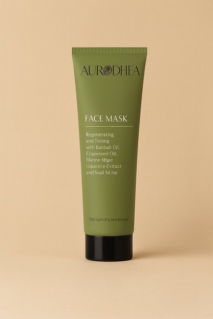 MASQUE VISAGE ILLUMINATEUR ET ECLAIRCISSANT A LA BAVE D’ESCARGOT ET VITAMINE C - 50 ML