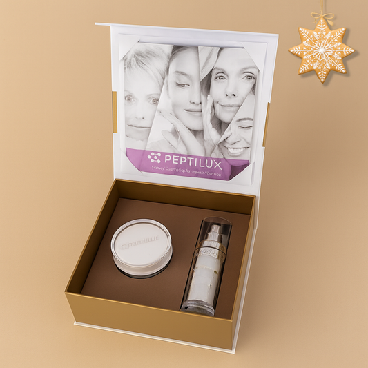 COFFRET PEPTILUX LUXURY SKIN CARE NIGHT – SOIN ANTI-RIDES RÉPARATEUR & BOOSTER DE COLLAGÈNE
