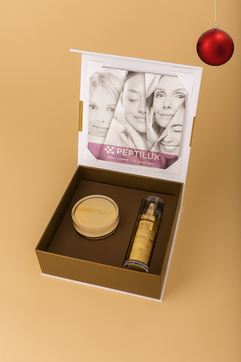 COFFRET PEPTILUX ANTI-AGE SKIN CARE – ROUTINE LIFTING & JEUNESSE IMMÉDIATE JOUR