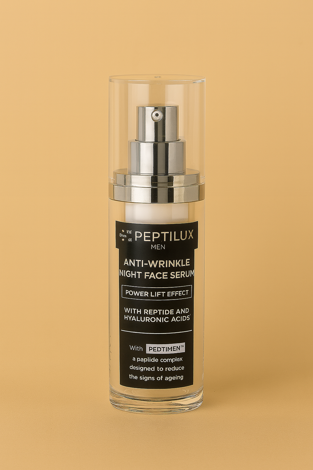 PEPTILUX MEN SÉRUM DE NUIT POWER LIFT – ANTI-RIDES, LISSANT & HYDRATATION INTENSE SANS BRILLANCE