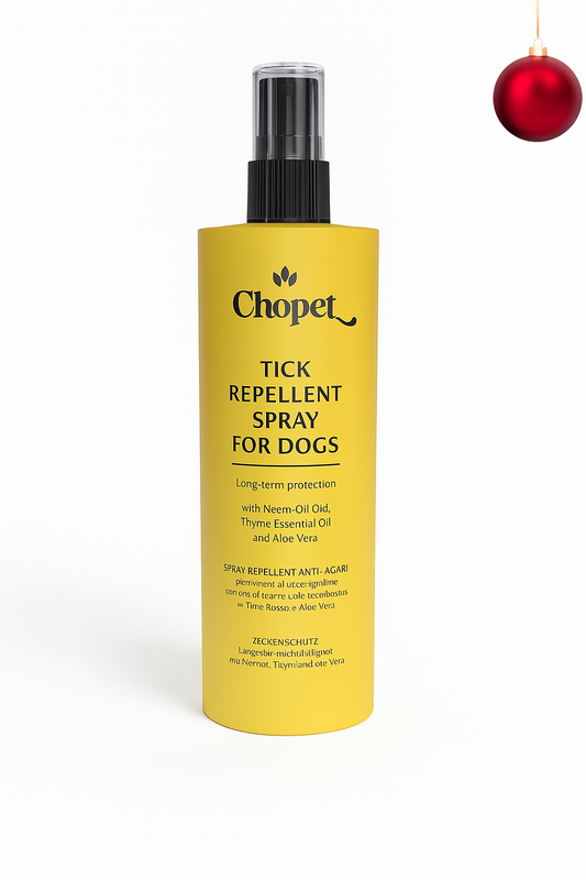 SPRAY REPULSIF ANTI-TIQUES POUR LES CHIENS - 150 ML