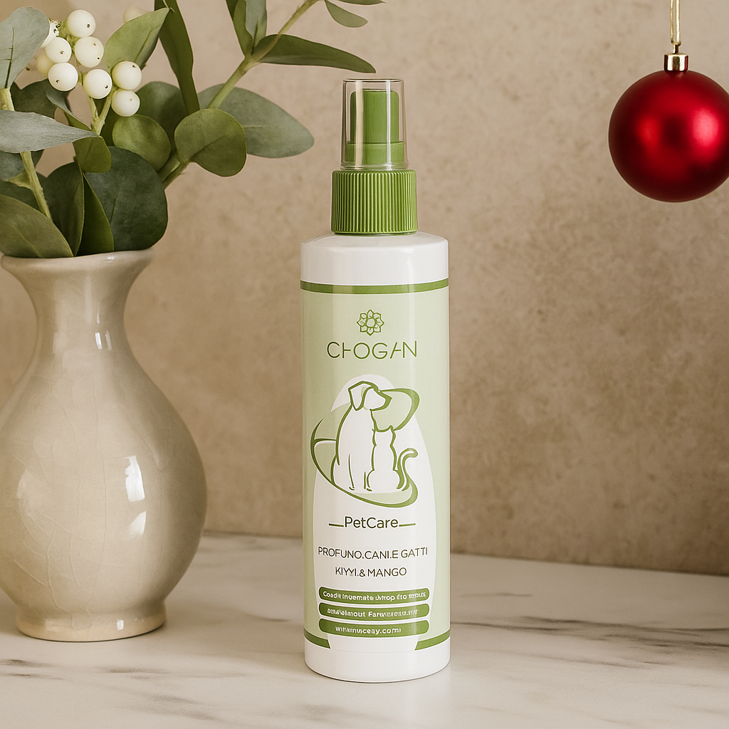 PARFUM POUR CHIENS ET CHATS (FRAGRANCE AU KIWI ET À LA MANGUE)