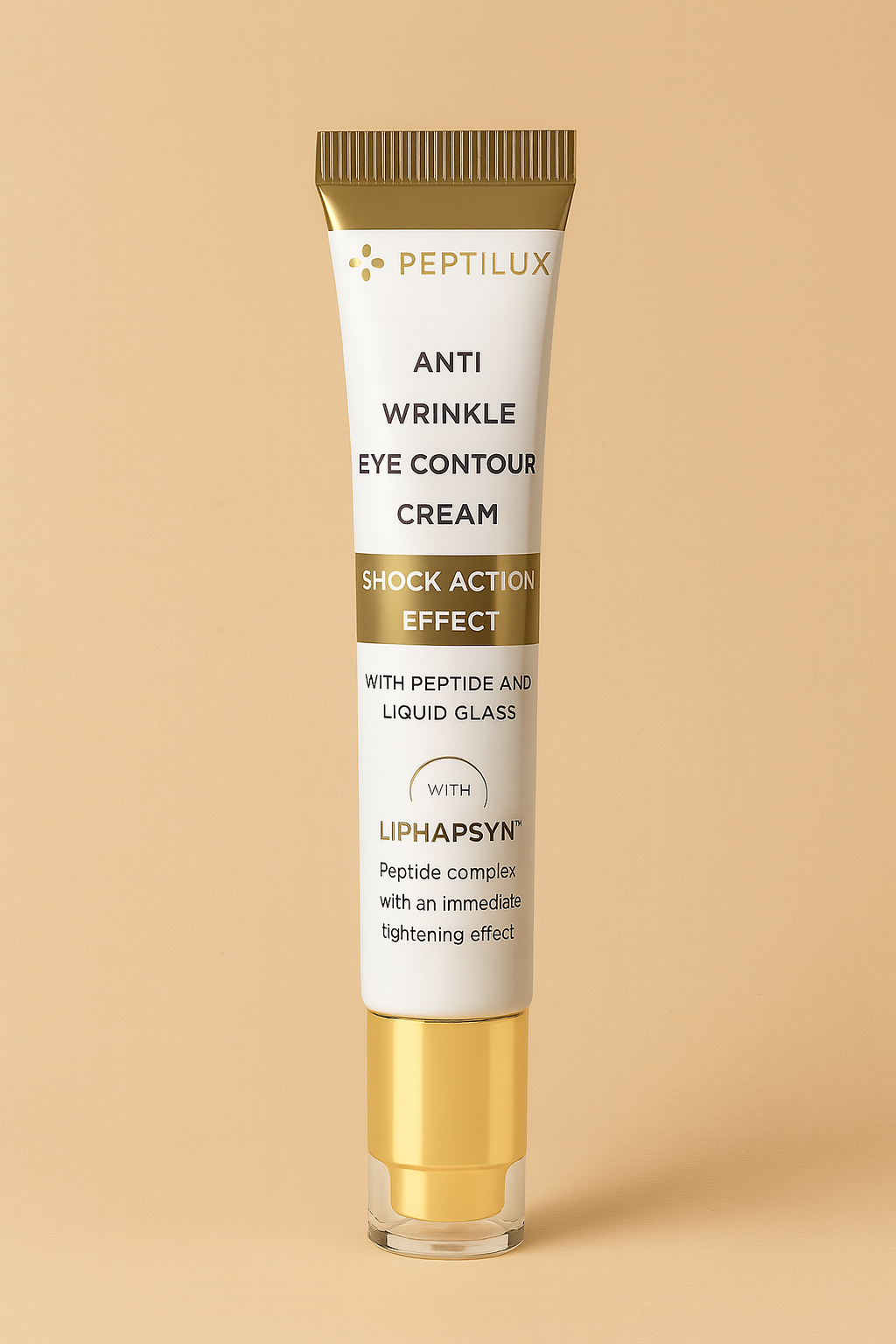 PEPTILUX CRÈME YEUX SHOCK ACTION – EFFET LIFTING IMMÉDIAT, ANTI-RIDES & REGARD REPULPÉ 6–10H