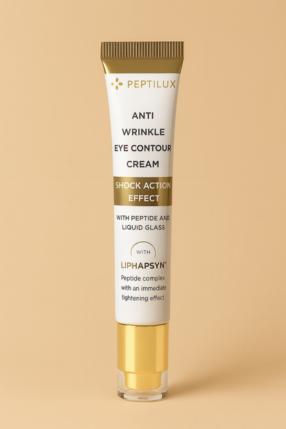 PEPTILUX CRÈME YEUX SHOCK ACTION – EFFET LIFTING IMMÉDIAT, ANTI-RIDES & REGARD REPULPÉ 6–10H