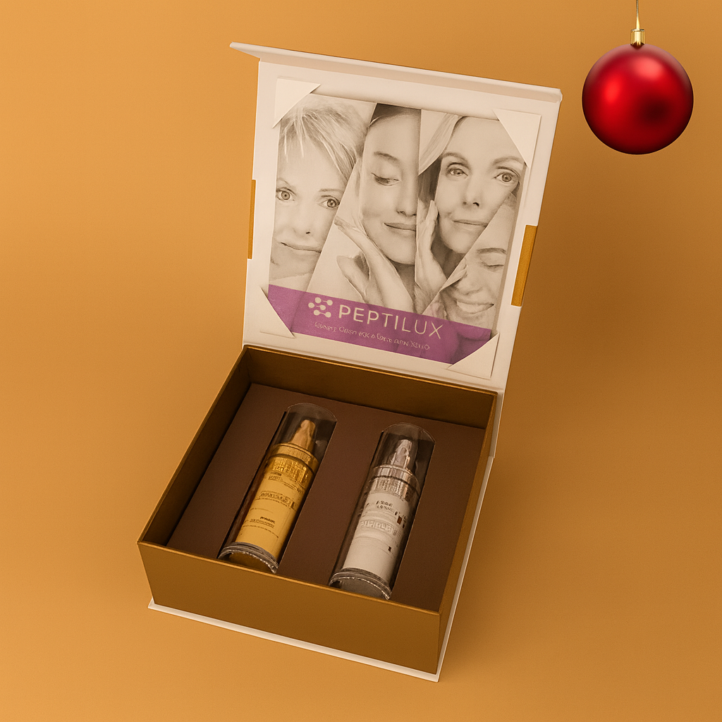 COFFRET PEPTILUX LUXURY SERUM SET – ROUTINE JOUR & NUIT ANTI-RIDES LIFTING & FILLER