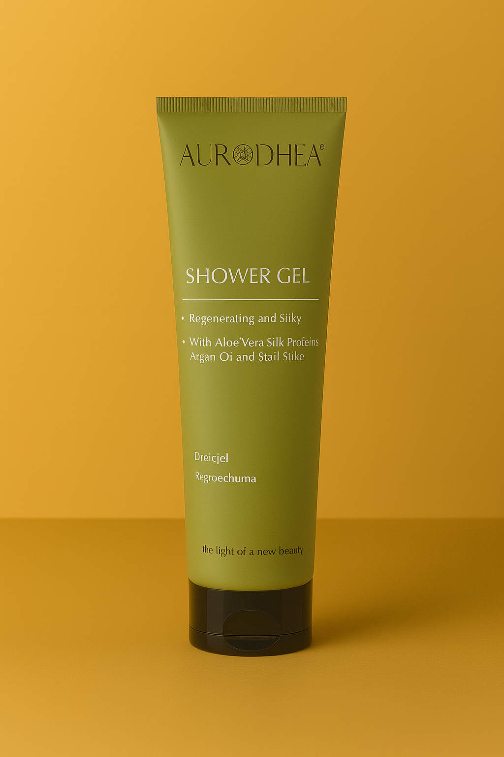 GEL DOUCHE RÉGÉNÉRANT À LA BAVE D’ESCARGOT – HYDRATATION INTENSE & PEAU VELOUTÉE