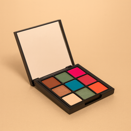 PALETTE D’OMBRES A PAUPIERES 9 COULEURS - SUMMER BREEZE 18 G