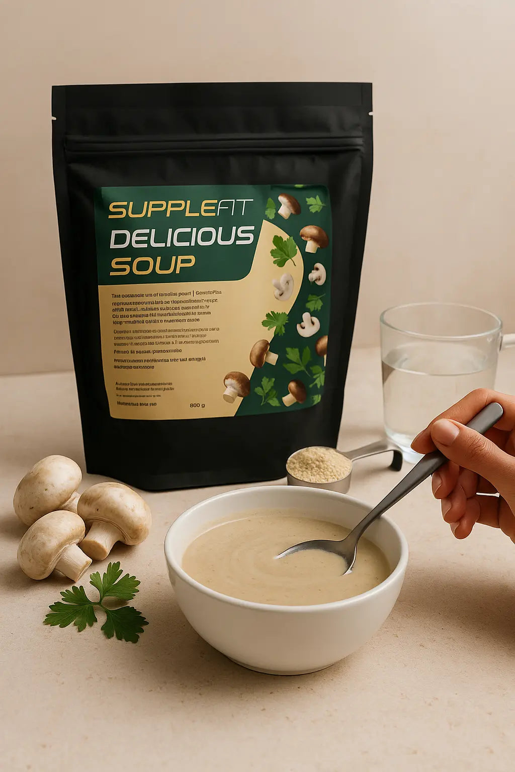 DELICIOUS SOUP SUPPLEFIT – SOUPE SUBSTITUT DE REPAS MINCEUR ENRICHIE EN ENZYMES DIGESTIVES