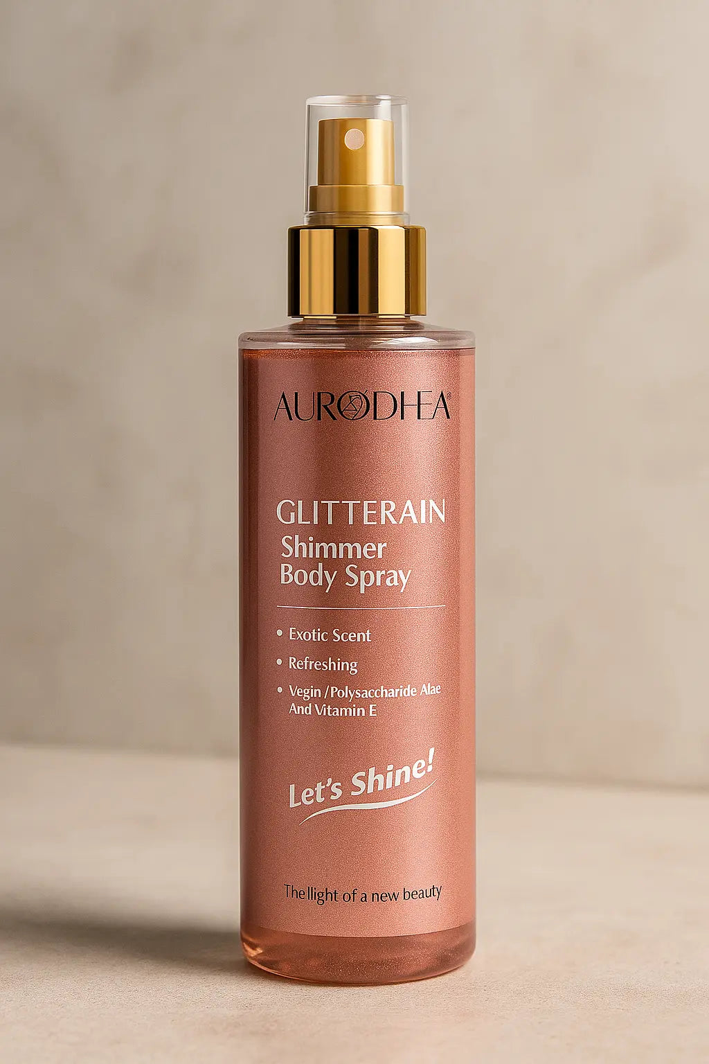 GLITTERAIN – SPRAY SCINTILLANT COCO POUR UNE PEAU FRAÎCHE, HYDRATÉE & LUMINEUSE
