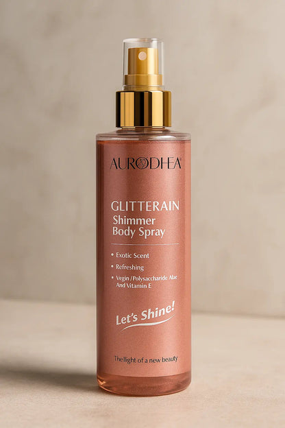 GLITTERAIN – SPRAY SCINTILLANT COCO POUR UNE PEAU FRAÎCHE, HYDRATÉE & LUMINEUSE