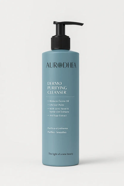 NETTOYANT DERMO-PURIFIANT ANTI-ACNÉ – SÉBO-RÉGULATEUR, DÉTOXIFIANT & ÉCLAT VISAGE