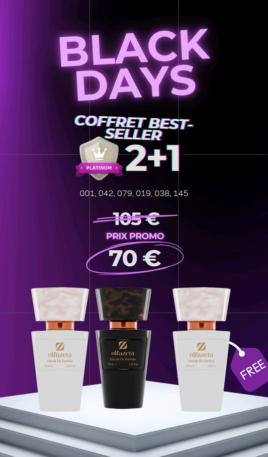 BLACK FRIDAY PARFUMS 2 PARFUMS ACHETÉS UN PARFUM OFFERT