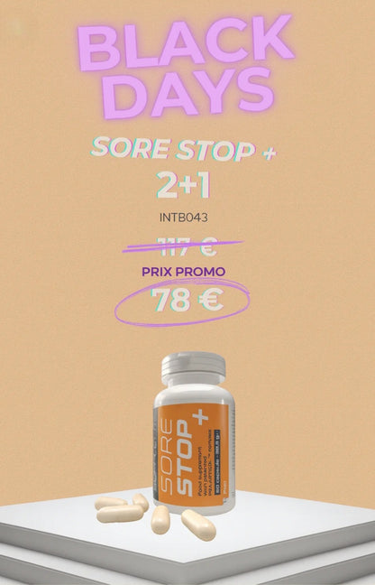 BLACK FRIDAY : 2 COMPLÉMENTS ANTI-INFLAMMATOIRES & MAINTIEN DE L'ÉNERGIE, LE TROISIÈME