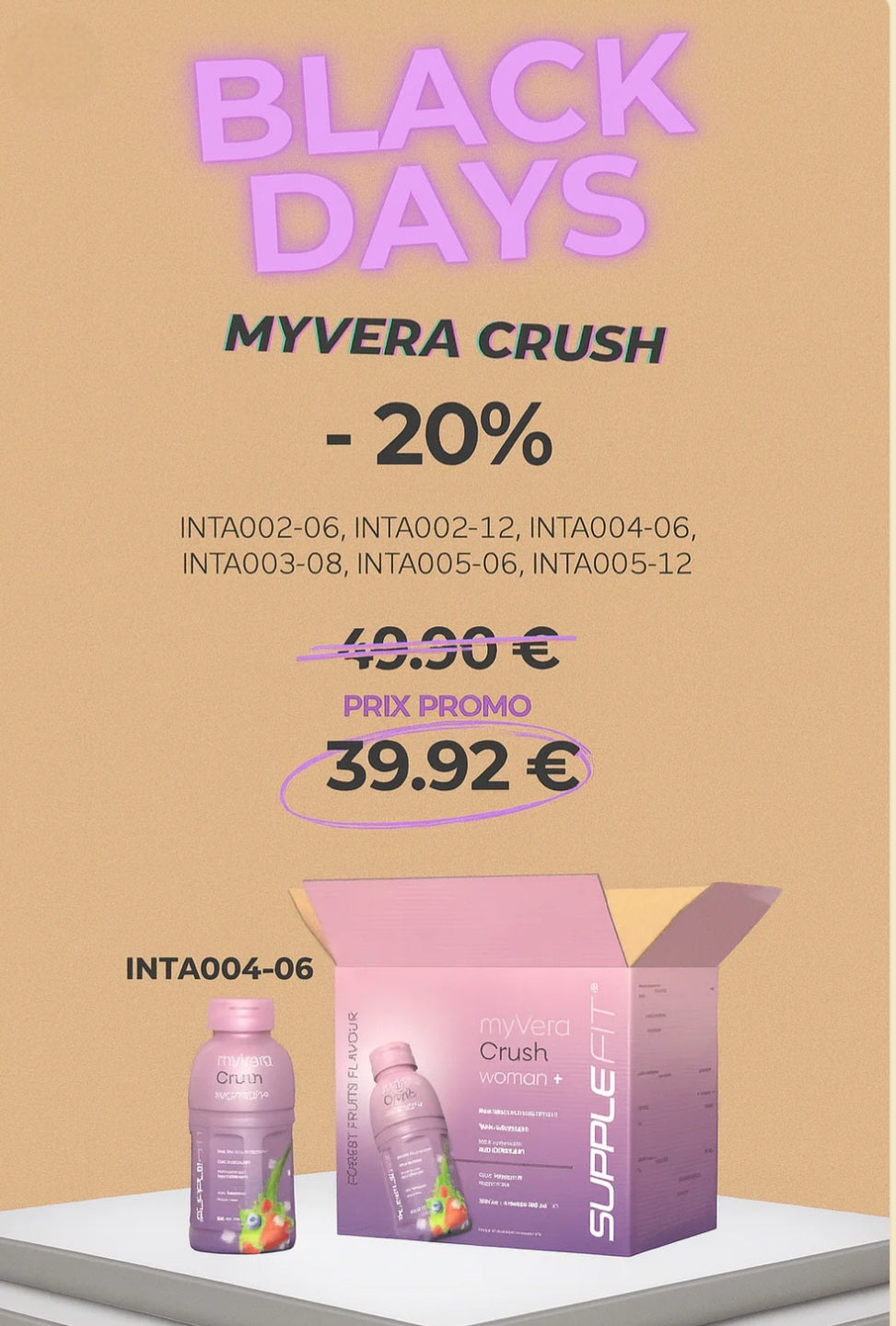 BLACK FRIDAY : 20 % DE RÉDUCTION SUR LE COMPLÉMENT ALIMENTAIRE POUR ÉQUILIBRE HORMONAL FÉMININ, VITALITÉ & DÉTOX NATUREL